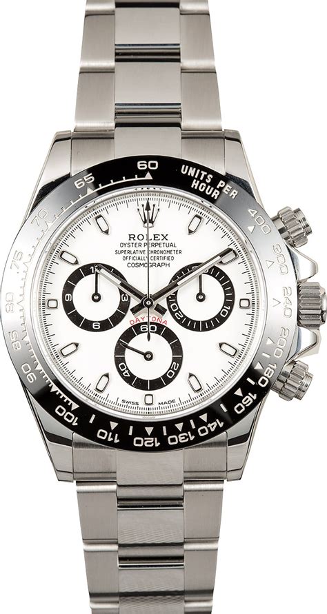 rolex daytona white